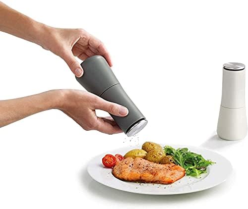 Salt and Pepper Grinder Set with Adjustable Coarseness