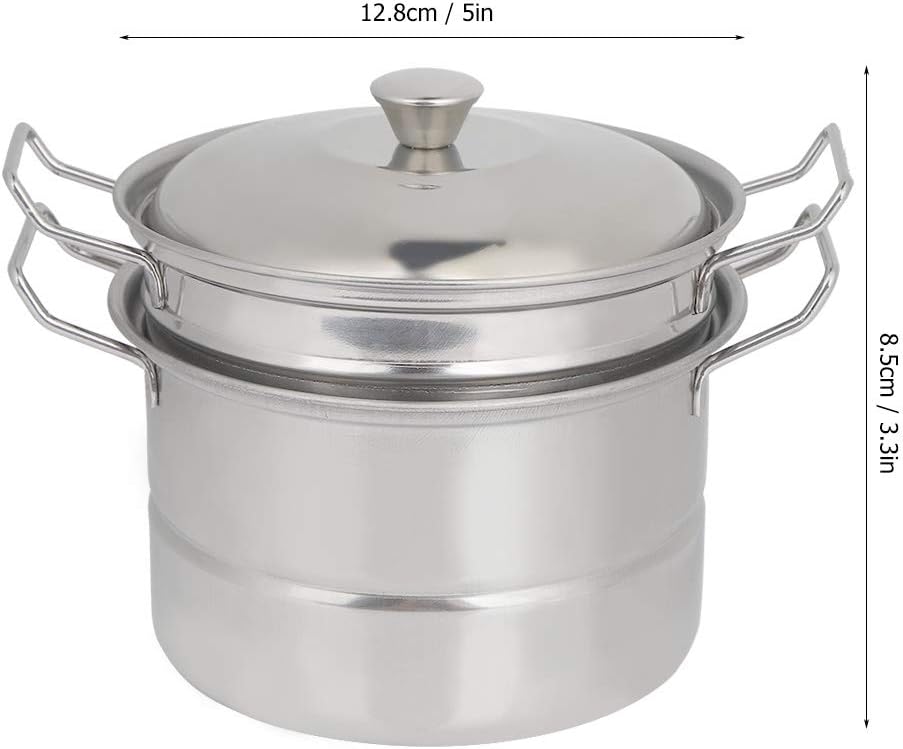 Alvinlite 4-Piece Heavy Duty Stainless Steel Steamer Pot Set