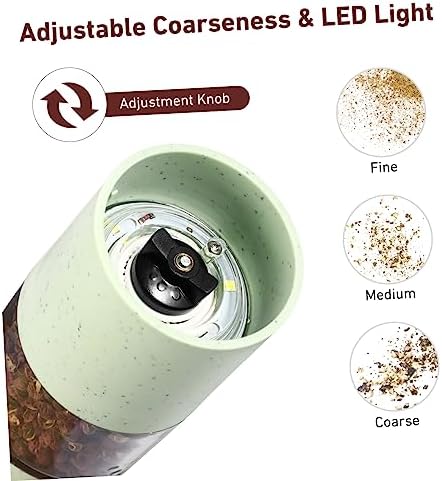BESTOYARD Electric Salt and Pepper Grinder Set