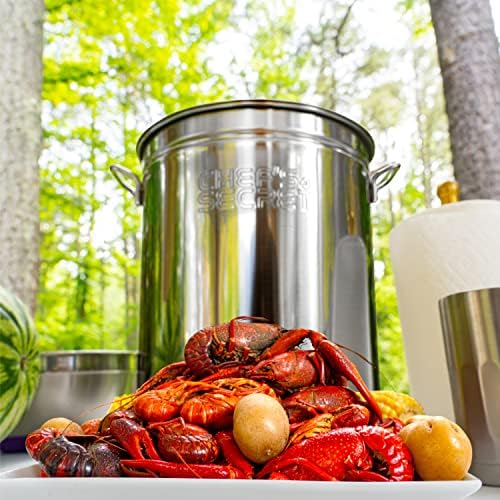 Chefs Secret 44 Quart Stockpot with Basket