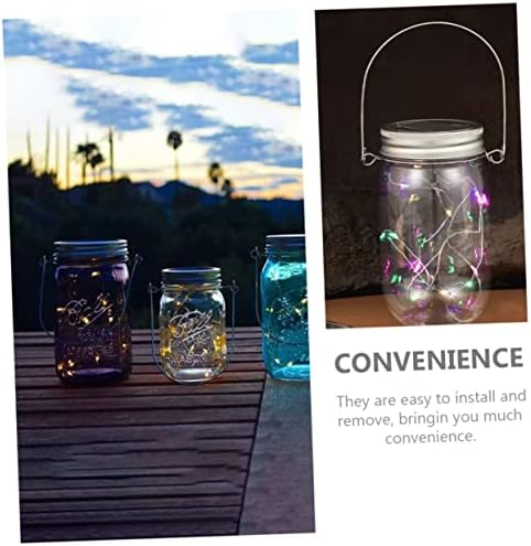 NAMOARLY Canning Jar Hanging Handles 10 Pack