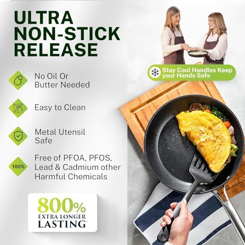 Granitestone Armor Max 20-Piece Nonstick Cookware Set