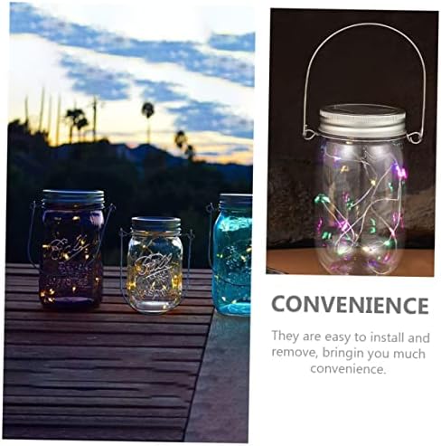 BESTOYARD 10PCS Mason Jar Hanger with Wire Handles