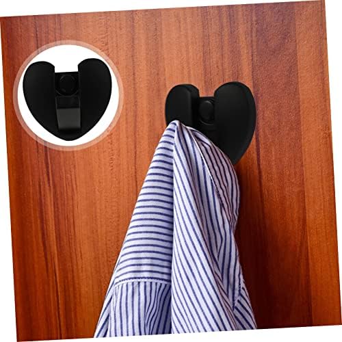 SOLUSTRE Wall Mounted Heart Shaped Foldable Towel Hook