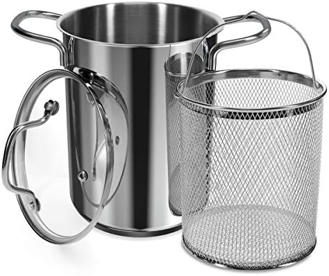 Navaris Asparagus Steamer Spaghetti Pot - 41 Qt