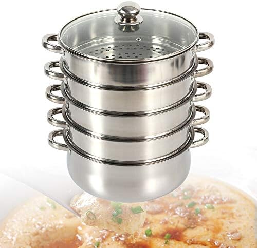 Kangten 5 Tier Stock Pot and Steamer Set