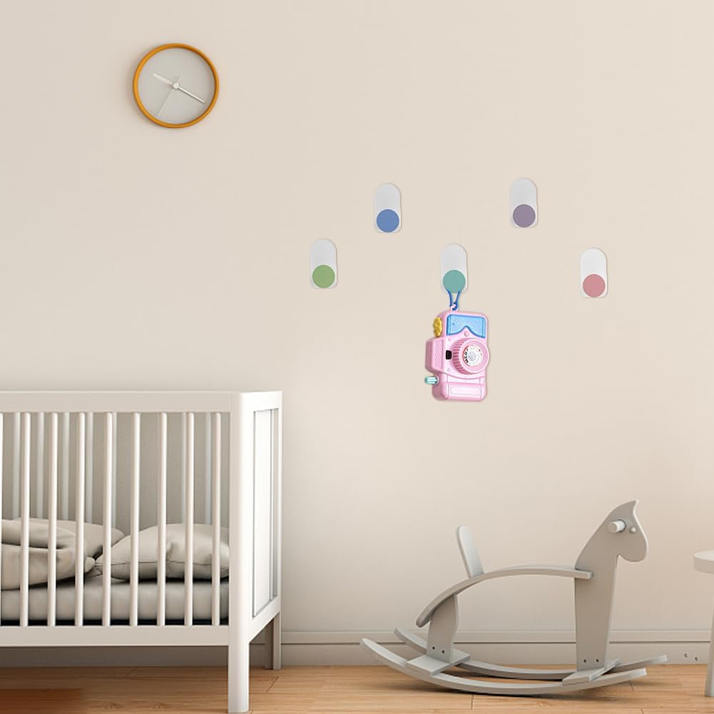 SYCOOVEN 5 Pcs Cartoon Wall Coat Hooks