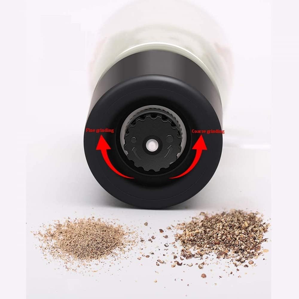 Salt and Pepper Mill Set with Adjustable Coarseness 1