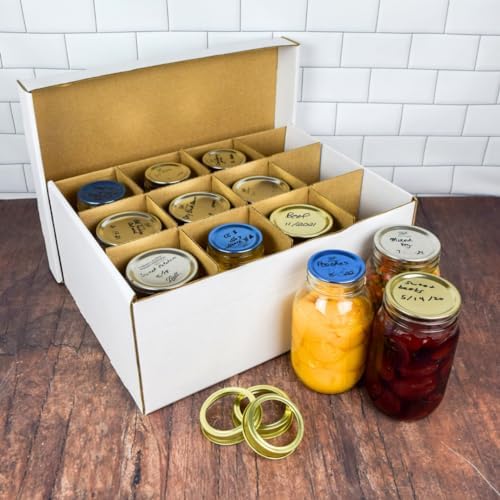 JAK Industrial Mason Jar Storage Box Set 3 Boxes