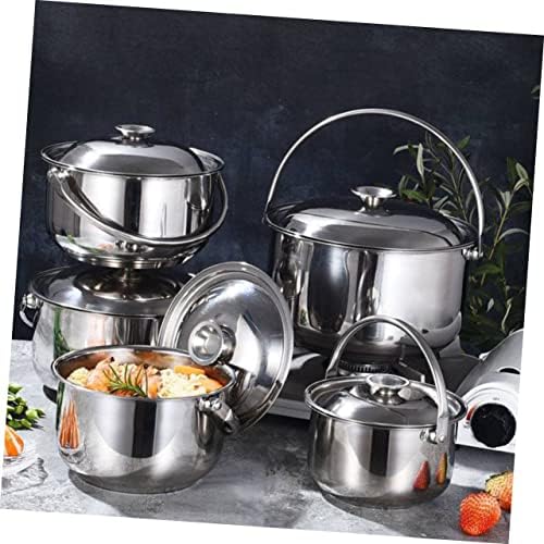 BRIGHTFUFU Multi-Purpose Stainless Steel Stockpot