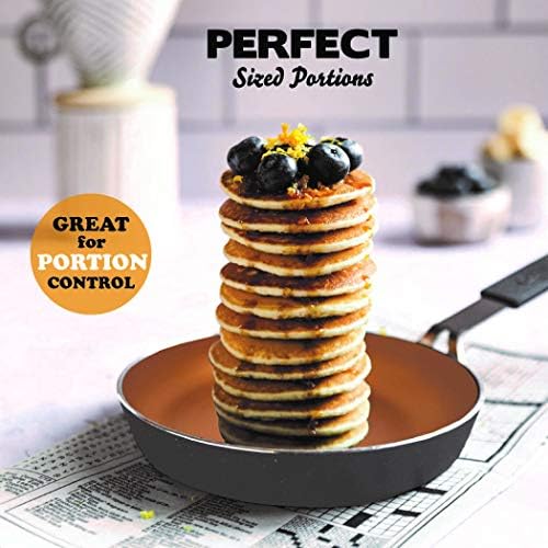 Gotham Steel Mini Stackmaster 5 Piece Cookware Set Nonstick Black