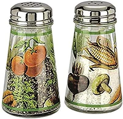Grant Howard Veggie Design Salt Pepper Shakers Set