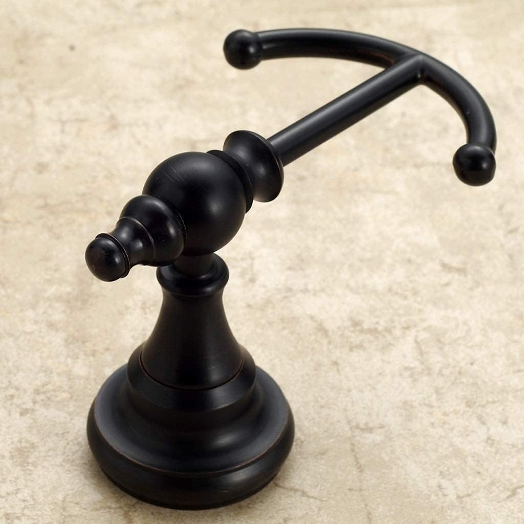 XUNTING Wall Mounted Coat Rack with Towel Hook and Key Holder