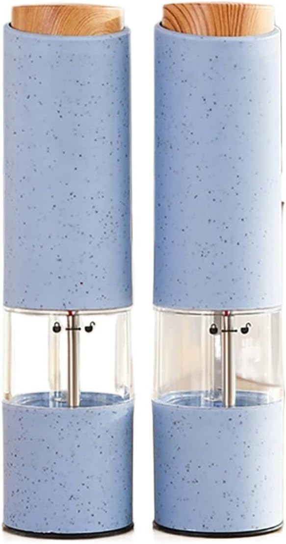 Electric Spice Grinder Set with Holder 2 PCS 1