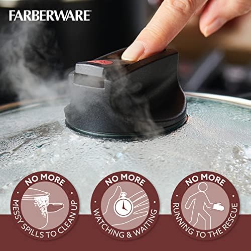 Farberware Smart Control Stockpot Saute Pan 6 Quart Black