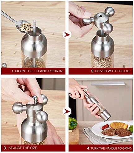 Salt and Pepper Grinder Set 2 Pieces
