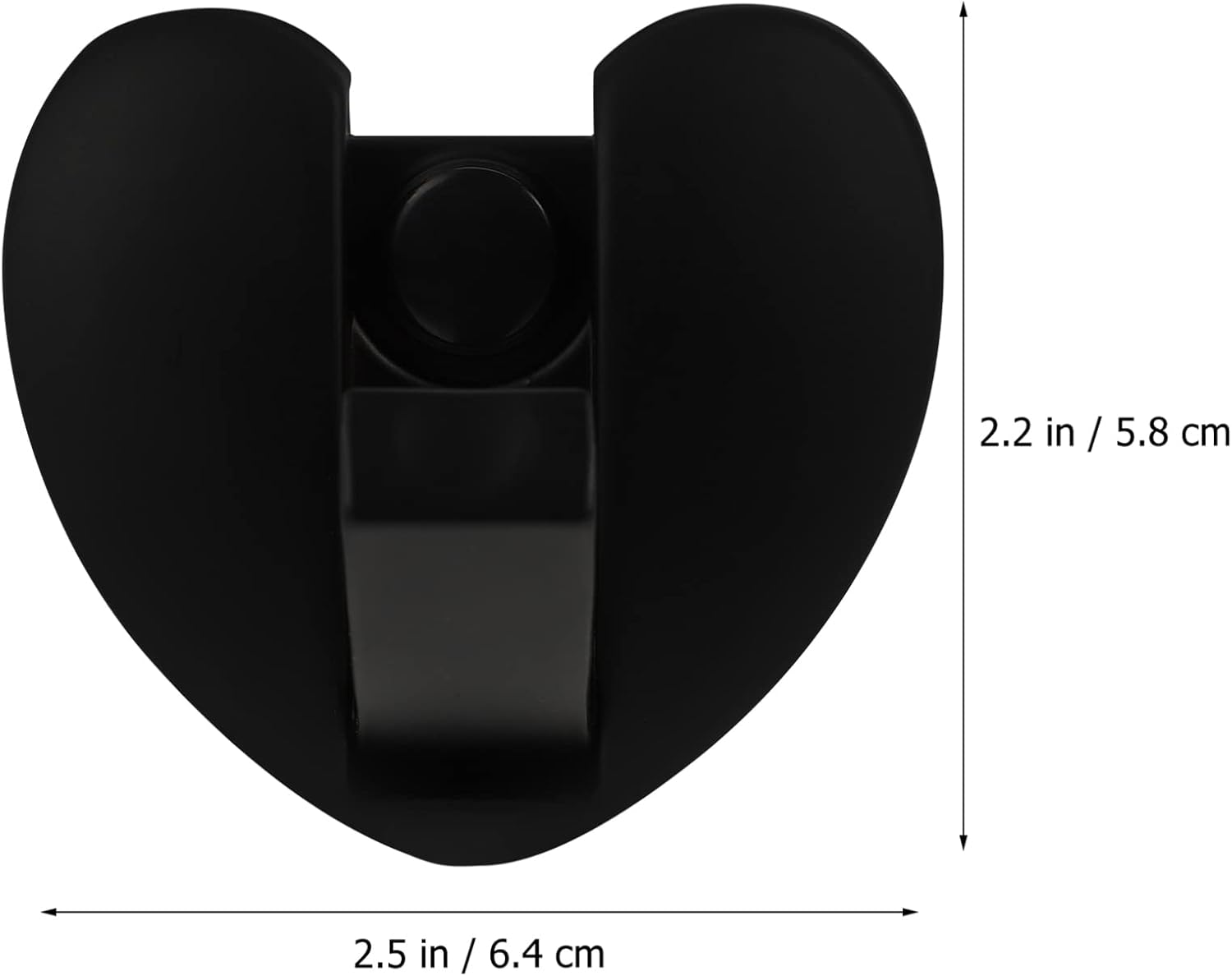Foldable Heart Shaped Wall Mount Coat Hook