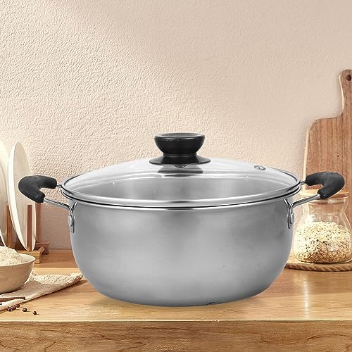 Zerodeko Stainless Steel Steamer Pot with Lid for Induction