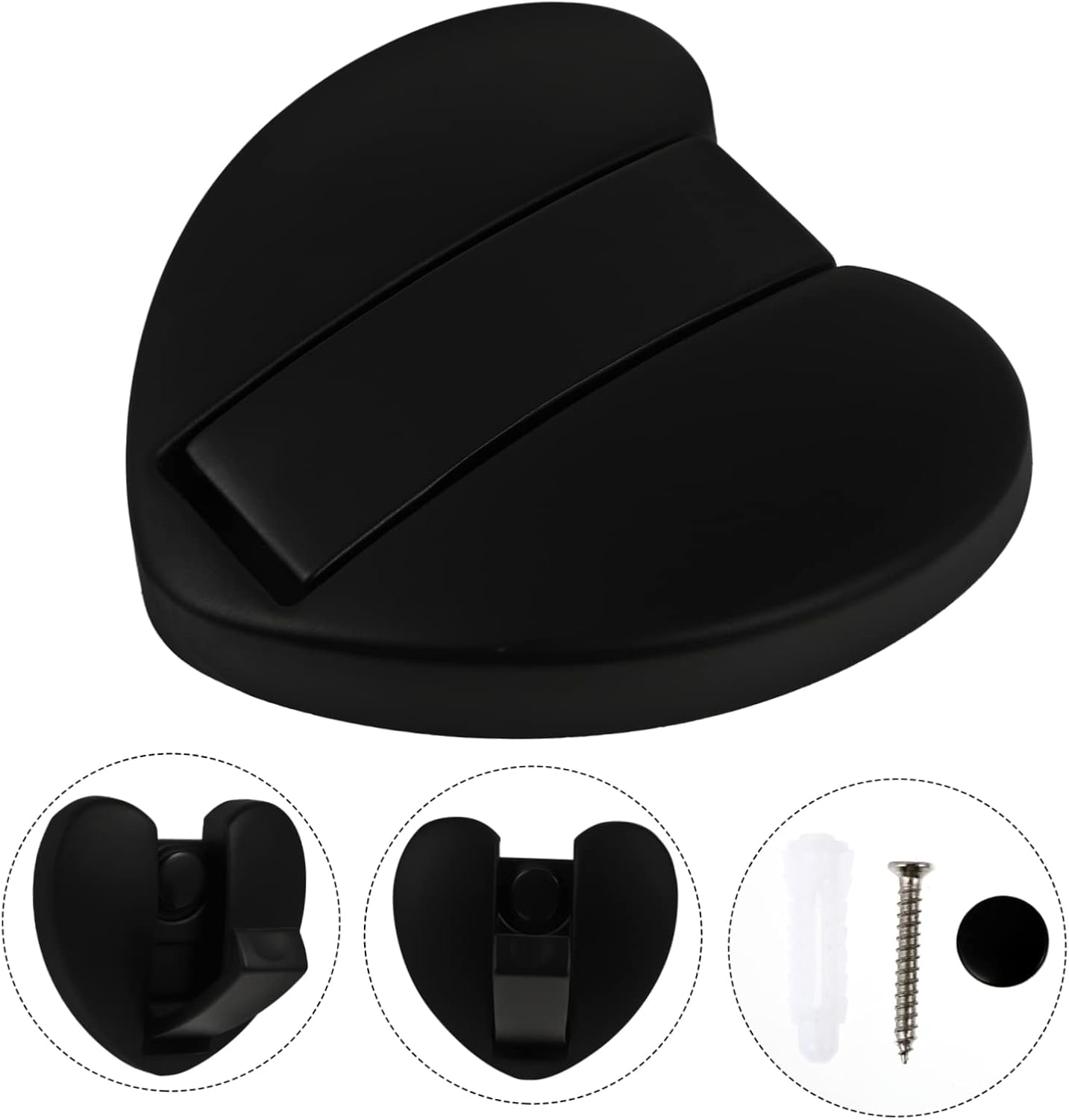 Holibanna Wall Mounted Heart Shaped Towel Hook