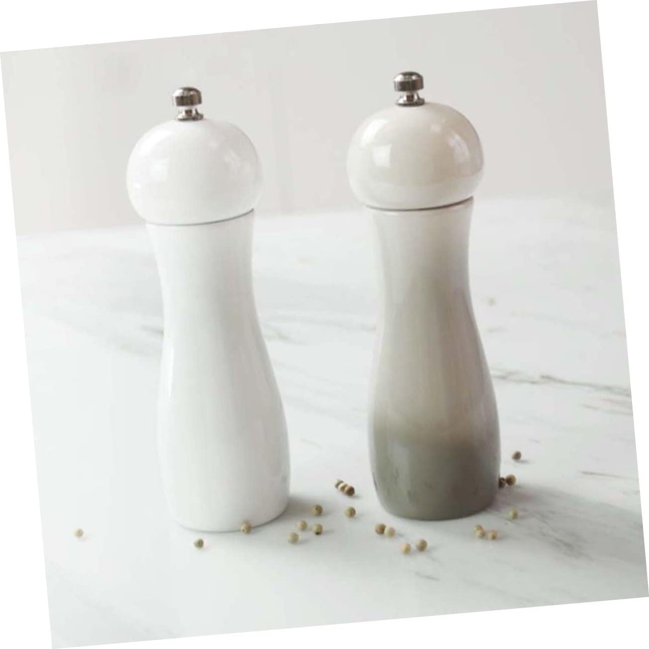 Hoement Manual Pepper Mill and Salt Shaker Set