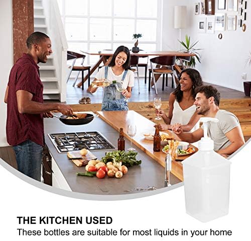Cabilock 3PCS Plastic Squeeze Condiment Bottles 1
