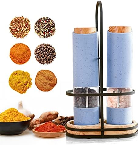 Electric Spice Grinder Set with Holder 2 PCS 1