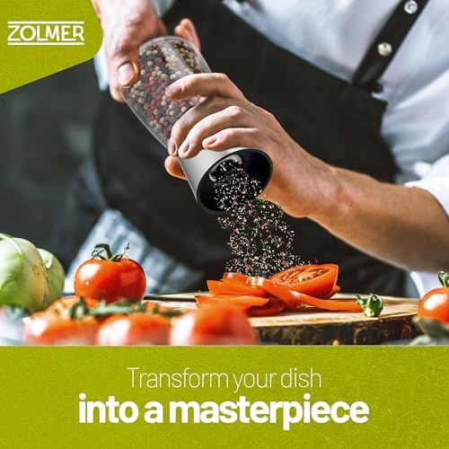 ZOLMER Premium Salt and Pepper Grinder Set