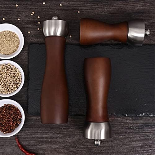 CHENYUEFA 6 Inch Pepper Mill Set with Adjustable Coarseness