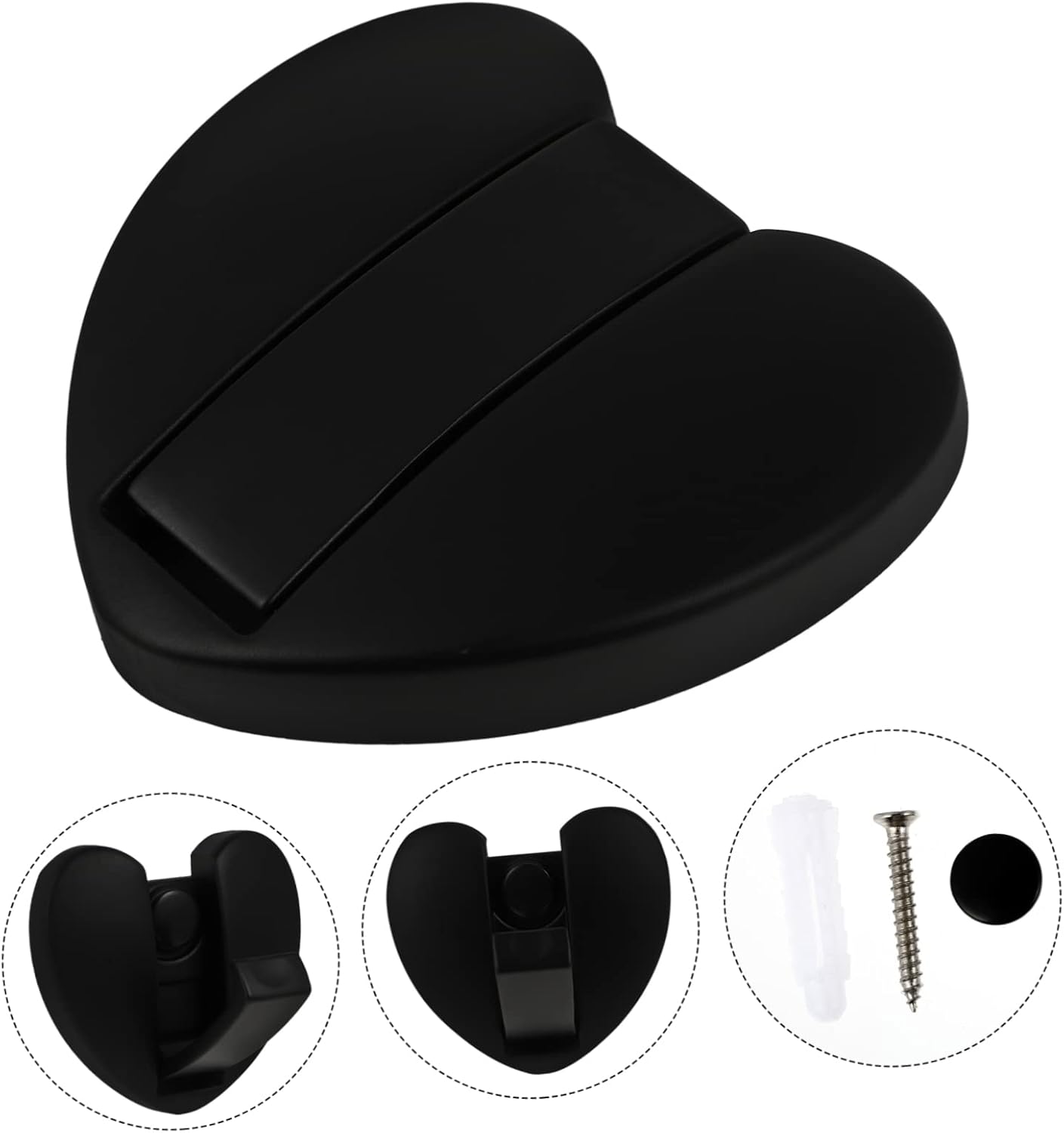 Heart Shaped Foldable Wall Mounted Towel Hook