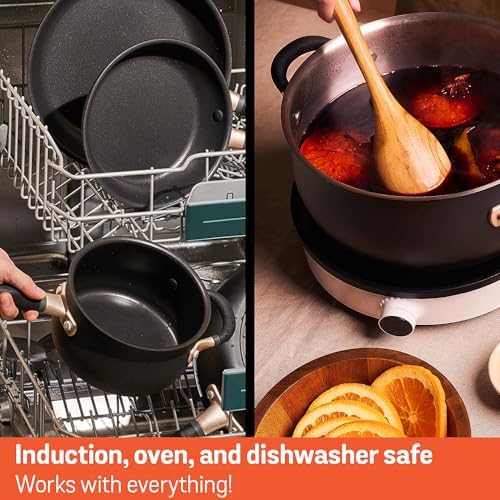 Meyer Matte Black Stockpot 65 Qt Induction Safe