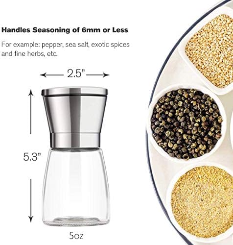 Bonris Professional 5-Level Pepper Mill Grinders