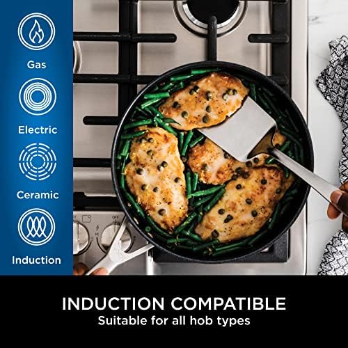 Ninja ZEROSTICK 5-Piece Pan Set with Glass Lids