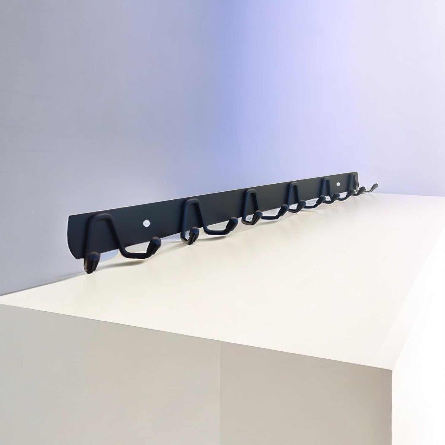 AOLZUNK Heavy Duty Wall Mounted Coat Rack with Towel Hooks and Robe Hangers