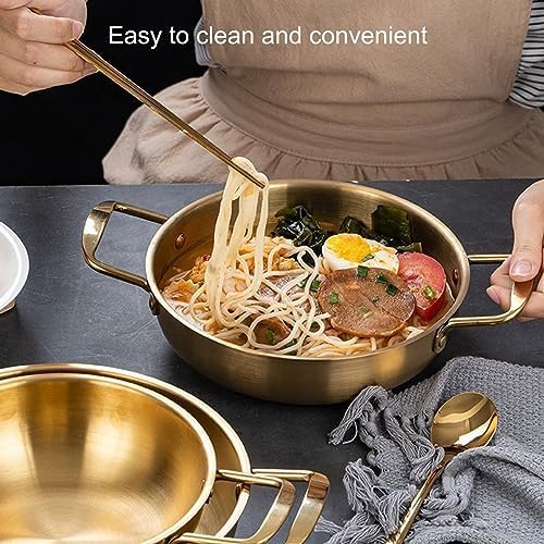 UNbit Korean Ramen Pot Noodle Bowl with Handles