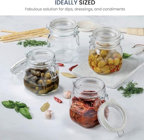 Bormioli Rocco Square Fido Jar 075 Liter