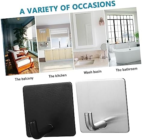 CALLARON 4-Piece Bathroom Towel Hooks Set