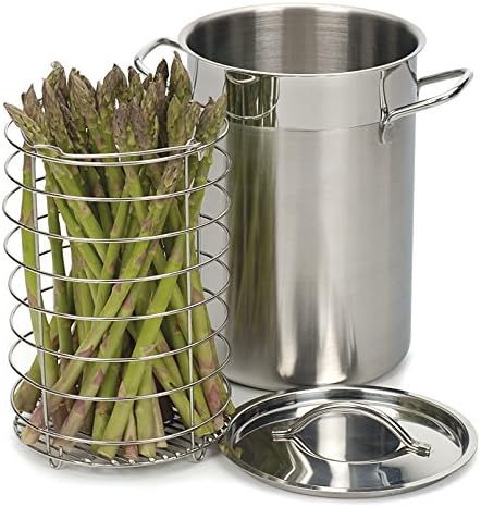RSVP International Endurance Asparagus Steamer Pot 3 Quart