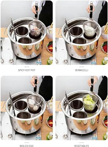 AttreX 4-Hole Pasta Cooker Insert Set