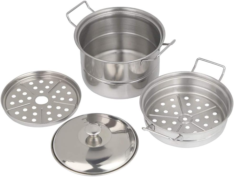 Alvinlite 4-Piece Heavy Duty Stainless Steel Steamer Pot Set