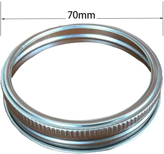 SUCOHANS Durable Rustproof Canning Jar Bands Set of 24