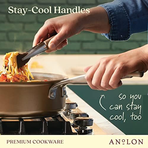 Anolon Ascend 10-Piece Hard Anodized Nonstick Cookware Set
