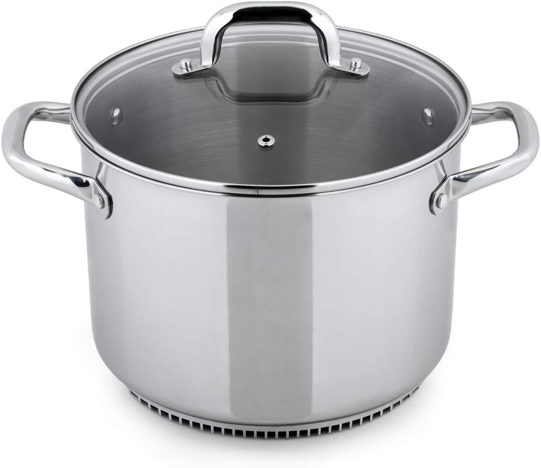Turbo Pot FreshAir Rapid Boil 8 Qt Stock Pot for Gas Stove