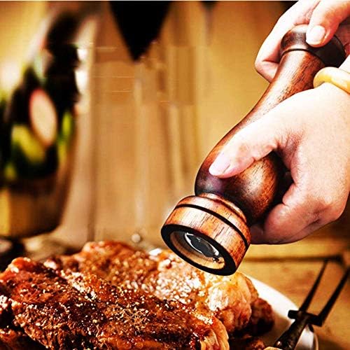 sdneNest Wooden Salt Pepper Mills Set 2 Pack