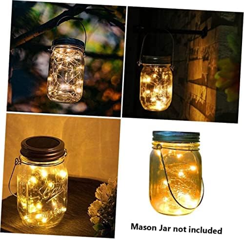 HOLIDYOYO 10pcs Stainless Steel Mason Jar Handles 1