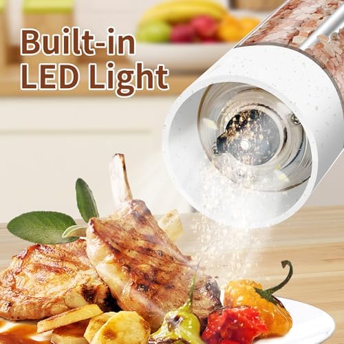 AmaCielo Electric Salt and Pepper Shaker Set 2pcs
