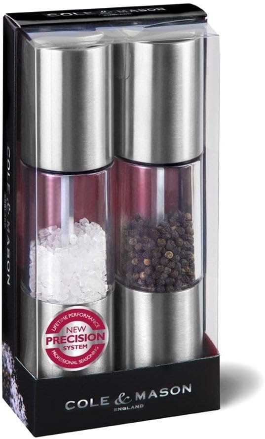 Cole Mason Oslo Pepper Mill SilverClear