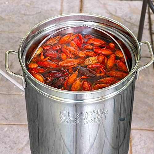 Chefs Secret 44 Quart Stockpot with Basket