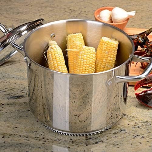 Turbo Pot FreshAir Rapid Boil 8 Qt Stock Pot for Gas Stove
