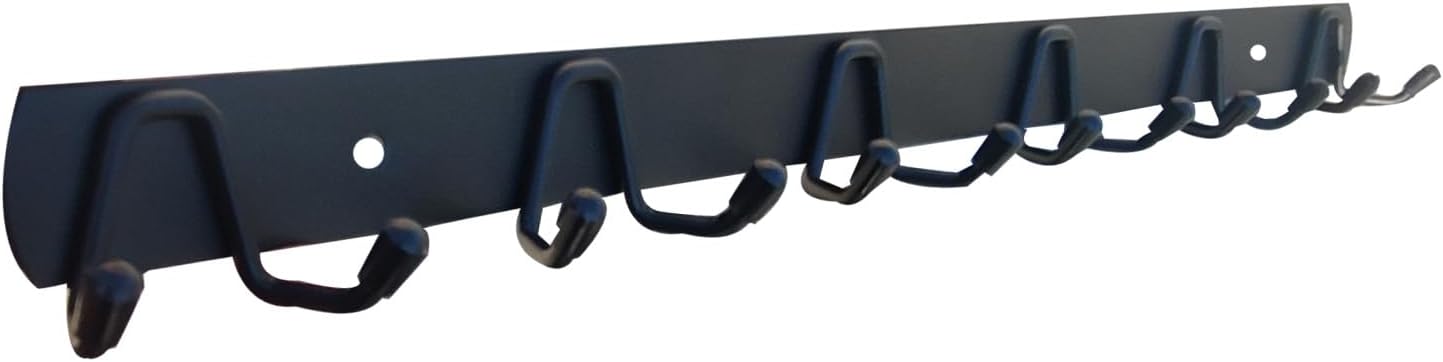 AOLZUNK Heavy Duty Wall Mounted Coat Rack with Towel Hooks and Robe Hangers