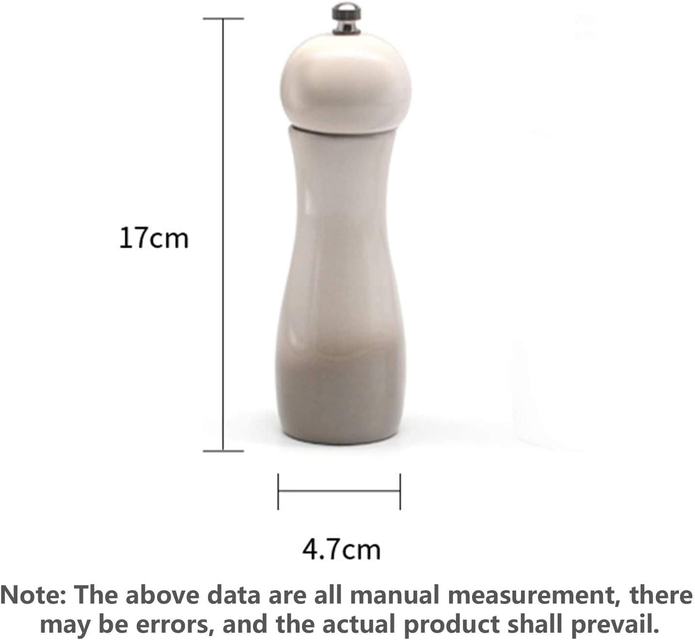 KDLK Salt Pepper Grinder Set with Adjustable Coarseness
